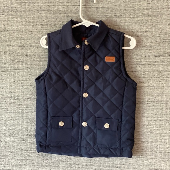 NWT 7 For All Mankind Boys Puff Vest 24M - Picture 1 of 4